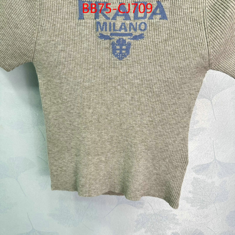 Clothing-Prada what is top quality replica ID: CJ709 $: 75USD