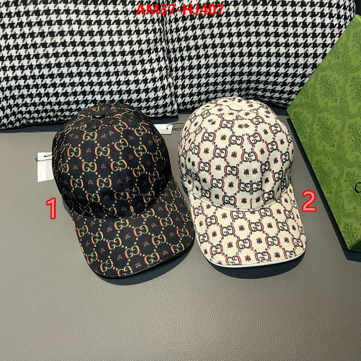 Cap(Hat)-Gucci buy top high quality replica ID: HJ407 $: 37USD