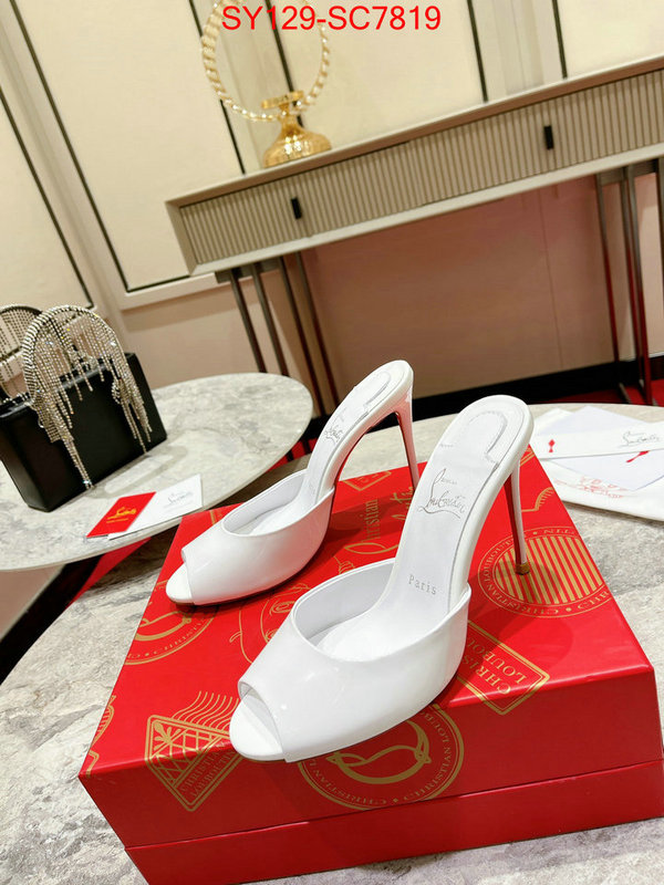 Women Shoes-Christian Louboutin buy cheap replica ID: SC7819 $: 129USD