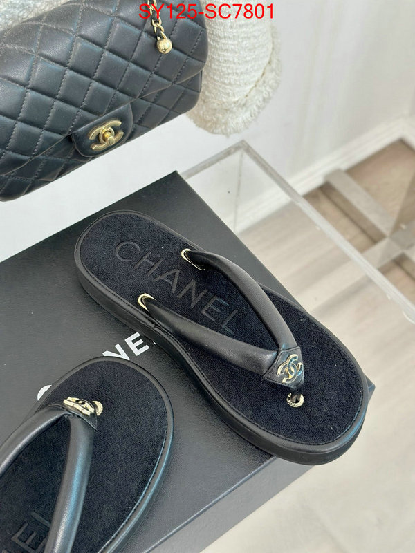 Women Shoes-Chanel exclusive cheap ID: SC7801 $: 125USD