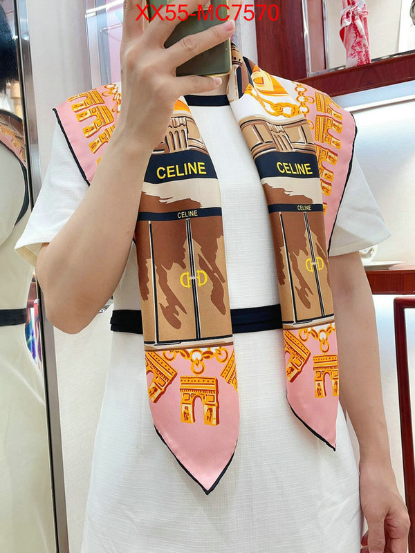 Scarf-CELINE where could you find a great quality designer ID: MC7570 $: 55USD