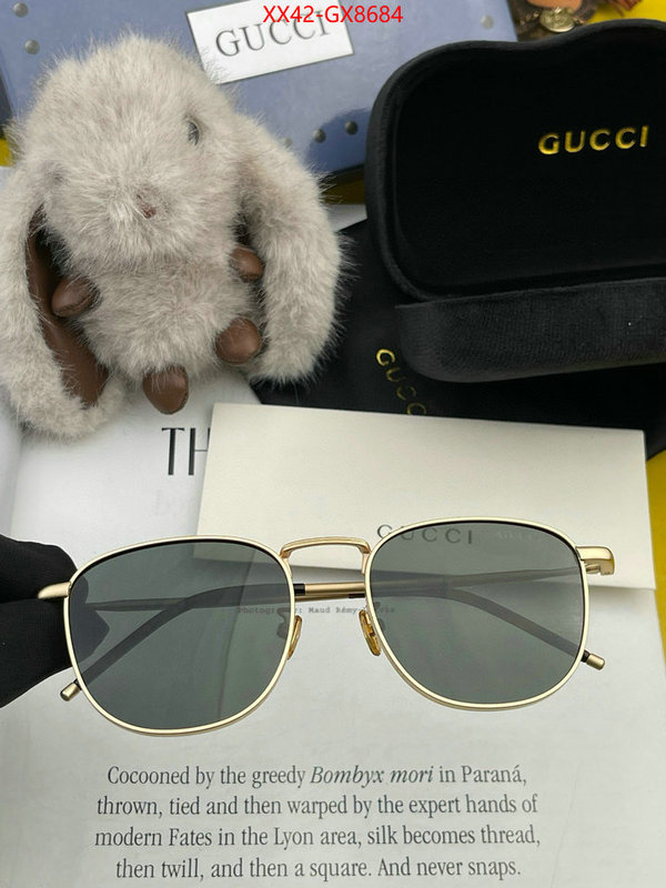 Glasses-Gucci outlet 1:1 replica ID: GX8684 $: 42USD