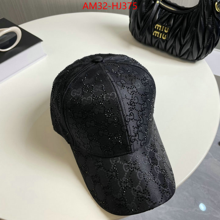 Cap(Hat)-Gucci luxury fake ID: HJ375 $: 32USD