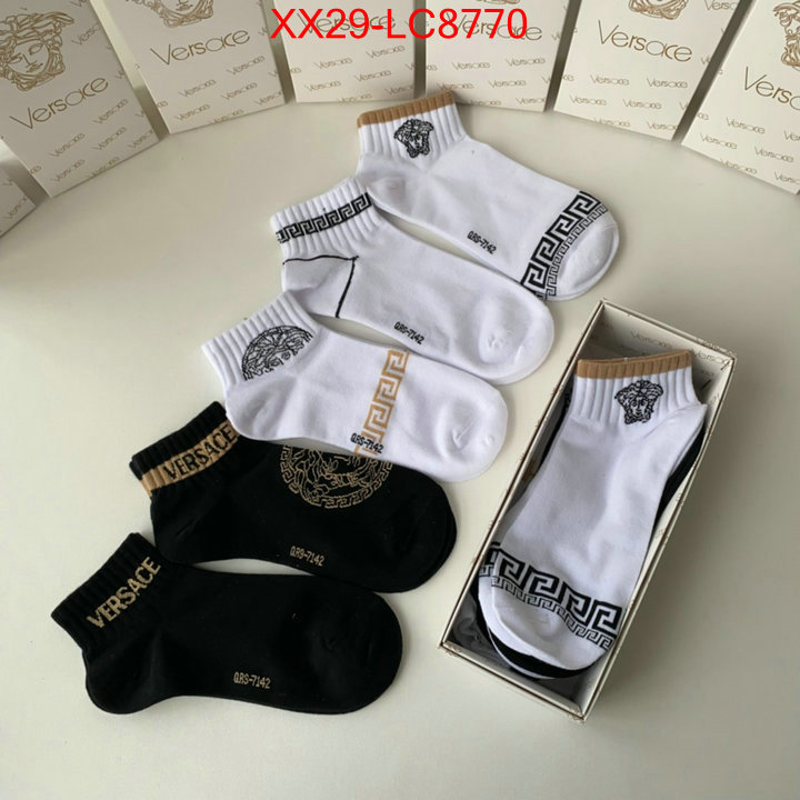 Sock-Versace luxury shop ID: LC8770 $: 29USD