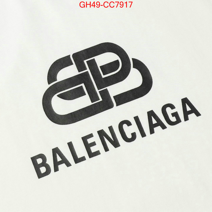 Clothing-Balenciaga fashion replica ID: CC7917 $: 49USD