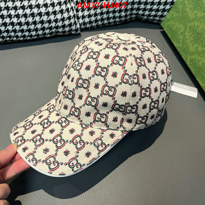 Cap(Hat)-Gucci buy top high quality replica ID: HJ407 $: 37USD