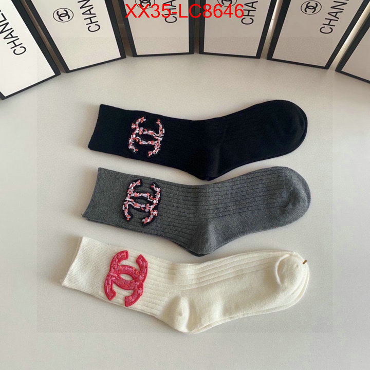 Sock-Chanel we offer ID: LC8646 $: 35USD