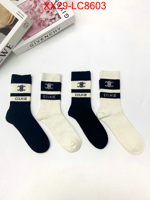 Sock-CELINE 7 star collection ID: LC8603 $: 29USD