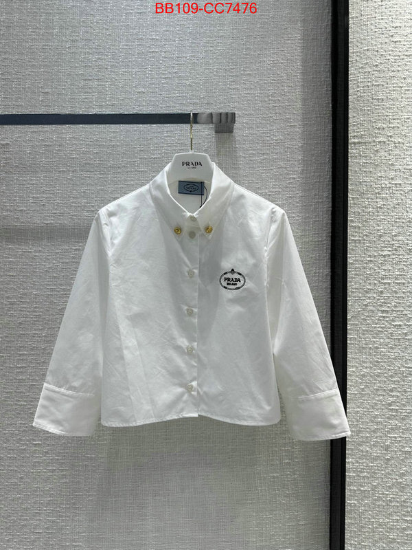 Clothing-Prada where should i buy replica ID: CC7476 $: 109USD