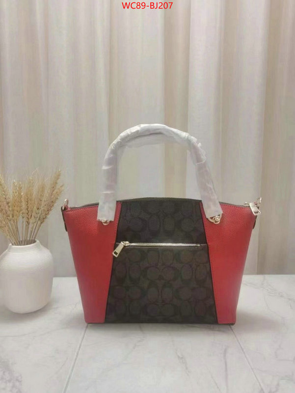 Coach Bags(4A)-Handbag- fake ID: BJ207 $: 89USD,