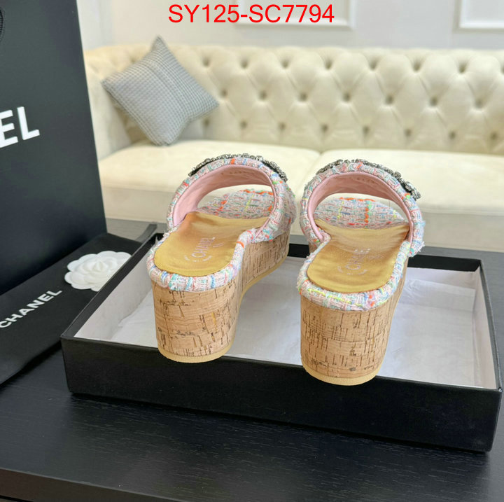 Women Shoes-Chanel brand designer replica ID: SC7794 $: 125USD