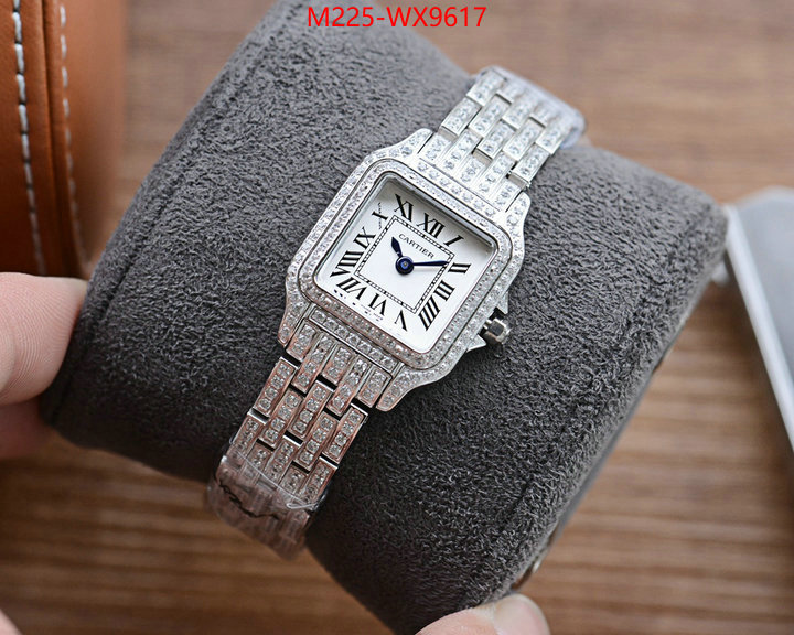 Watch(TOP)-Cartier high quality ID: WX9617 $: 225USD