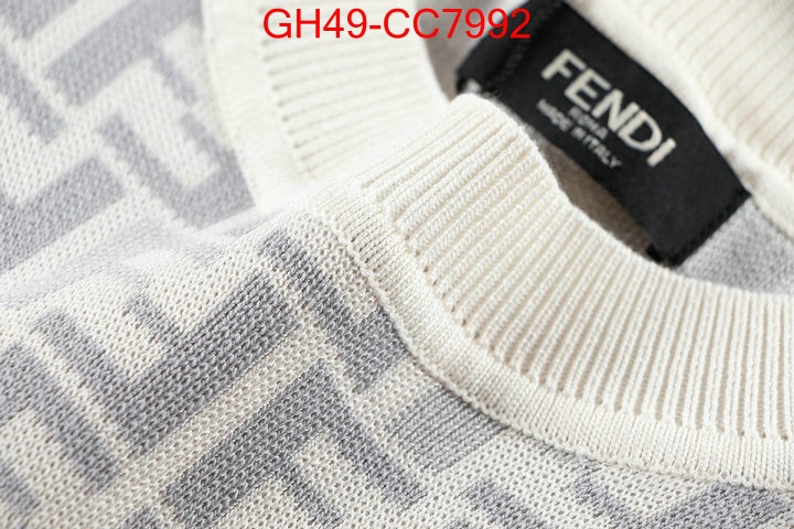 Clothing-Fendi aaaaa ID: CC7992 $: 49USD