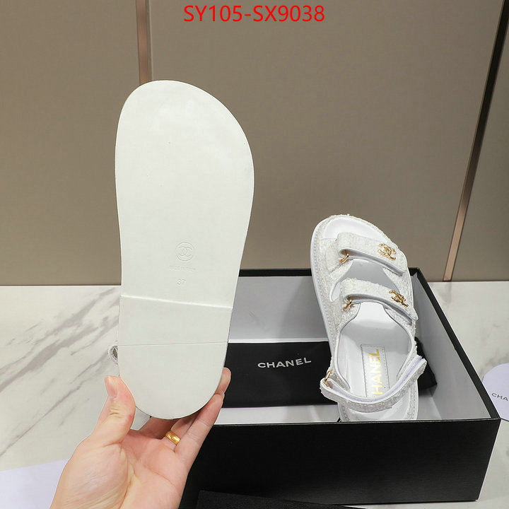 Women Shoes-Chanel high quality designer replica ID: SX9038 $: 105USD