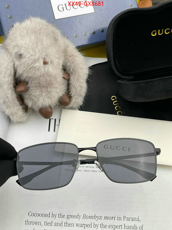 Glasses-Gucci top grade ID: GX8681 $: 49USD