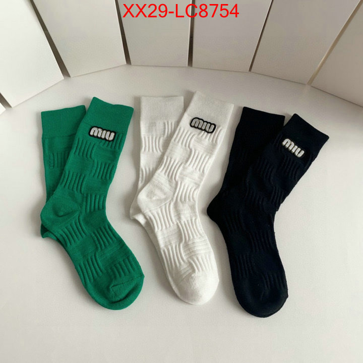 Sock-Miu Miu where to buy ID: LC8754 $: 29USD