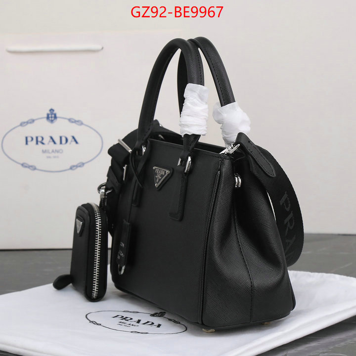 Prada Bags(4A)-Handbag- what's the best to buy replica ID: BE9967 $: 92USD,
