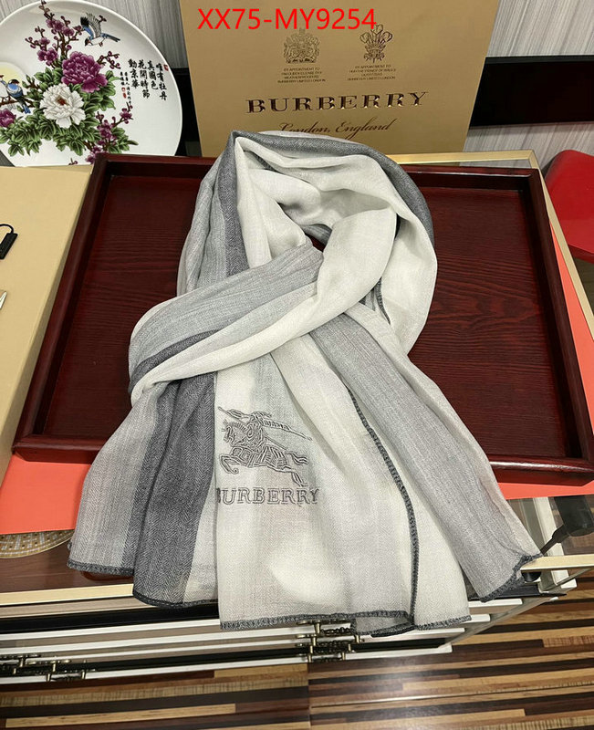 Scarf-Burberry where to buy fakes ID: MY9254 $: 75USD