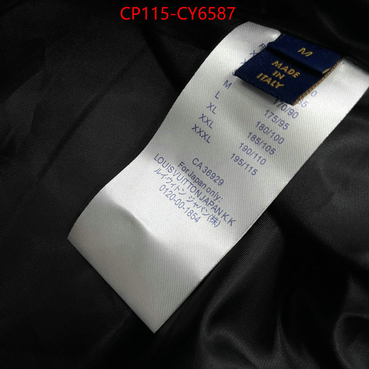 Clothing-LV fake designer ID: CY6587 $: 115USD