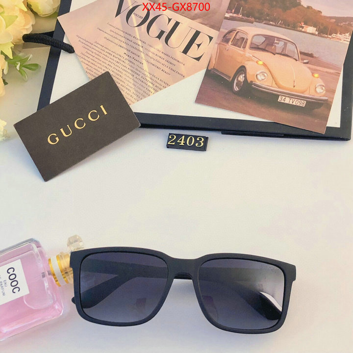 Glasses-Gucci shop the best high authentic quality replica ID: GX8700 $: 45USD