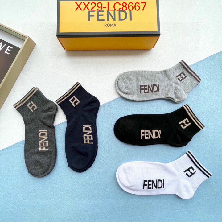 Sock-Fendi shop now ID: LC8667 $: 29USD