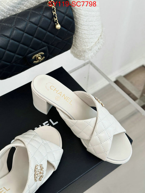 Women Shoes-Chanel quality replica ID: SC7798 $: 119USD