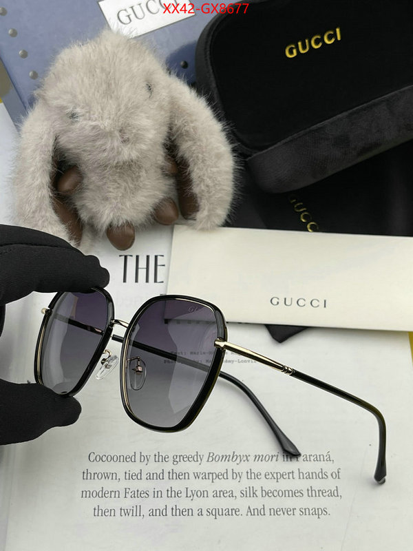 Glasses-Gucci copy aaaaa ID: GX8677 $: 42USD