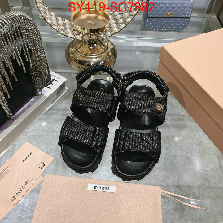 Women Shoes-Miu Miu 2024 replica wholesale cheap sales online ID: SC7882 $: 119USD