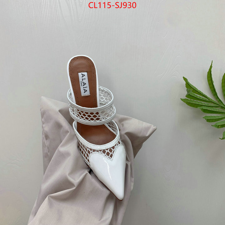 Women Shoes-ALAIA high quality happy copy ID: SJ930 $: 115USD