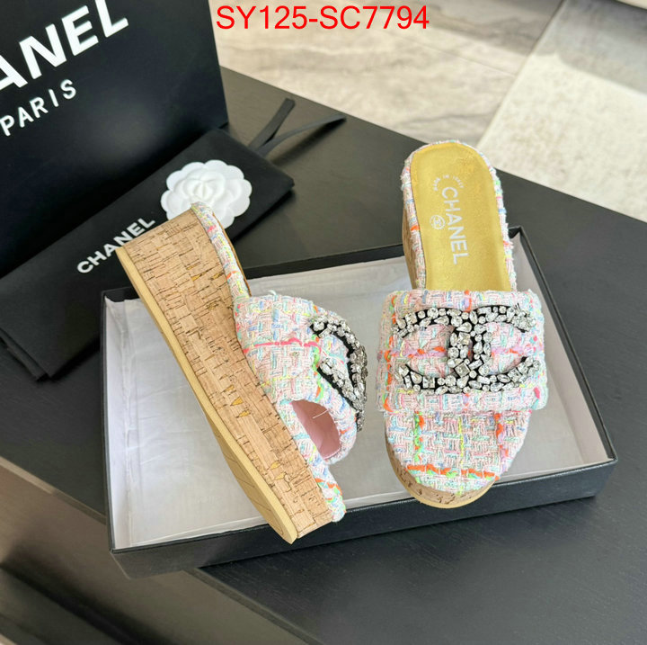 Women Shoes-Chanel brand designer replica ID: SC7794 $: 125USD