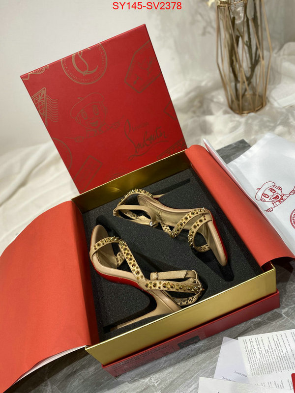 Women Shoes-Christian Louboutin high quality customize ID: SV2378 $: 145USD