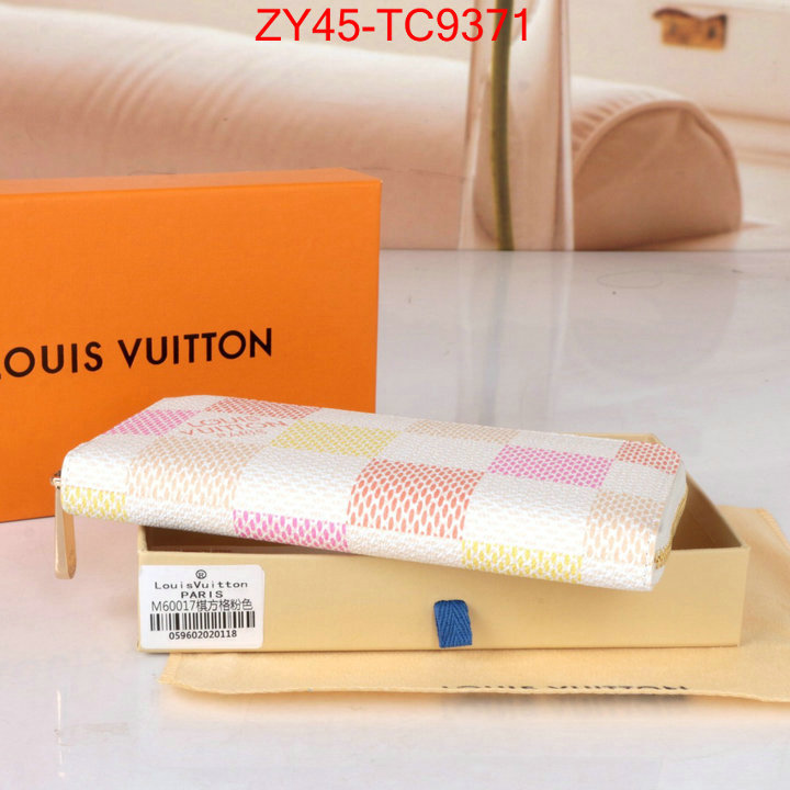 LV Bags(4A)-Wallet counter quality ID: TC9371 $: 45USD,