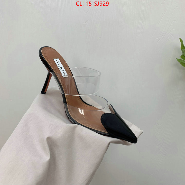 Women Shoes-ALAIA can you buy replica ID: SJ929 $: 115USD