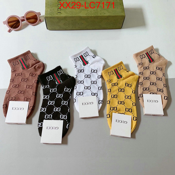 Sock-Gucci what is top quality replica ID: LC7171 $: 29USD