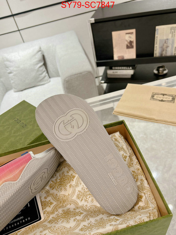 Women Shoes-Gucci top fake designer ID: SC7847 $: 79USD