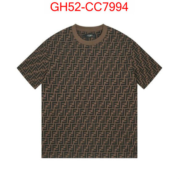 Clothing-Fendi brand designer replica ID: CC7994 $: 52USD