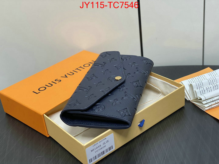 LV Bags(TOP)-Wallet what's best ID: TC7546 $: 115USD,