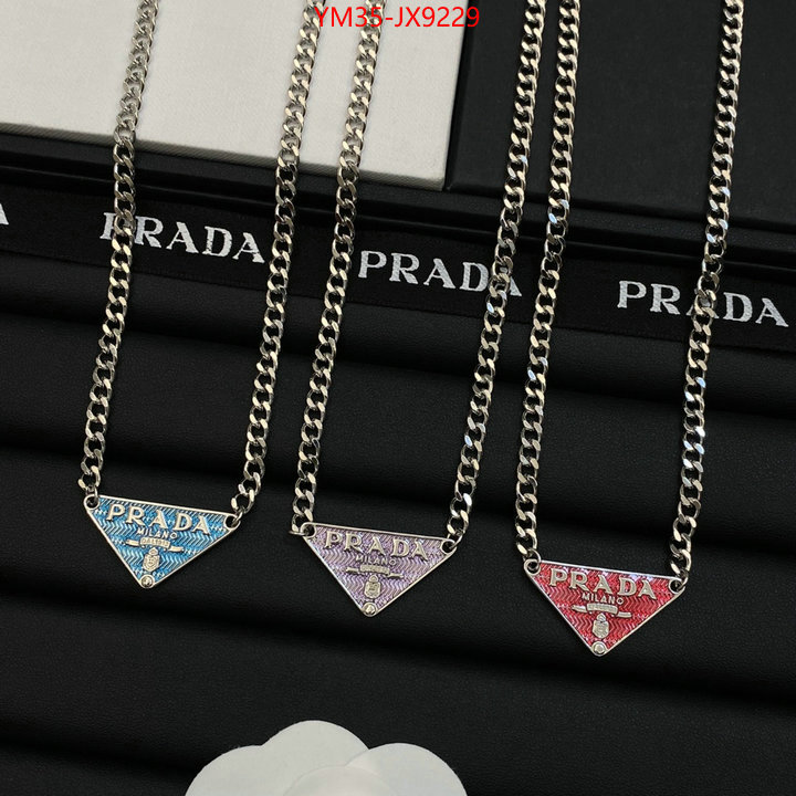 Jewelry-Prada the top ultimate knockoff ID: JX9229 $: 35USD