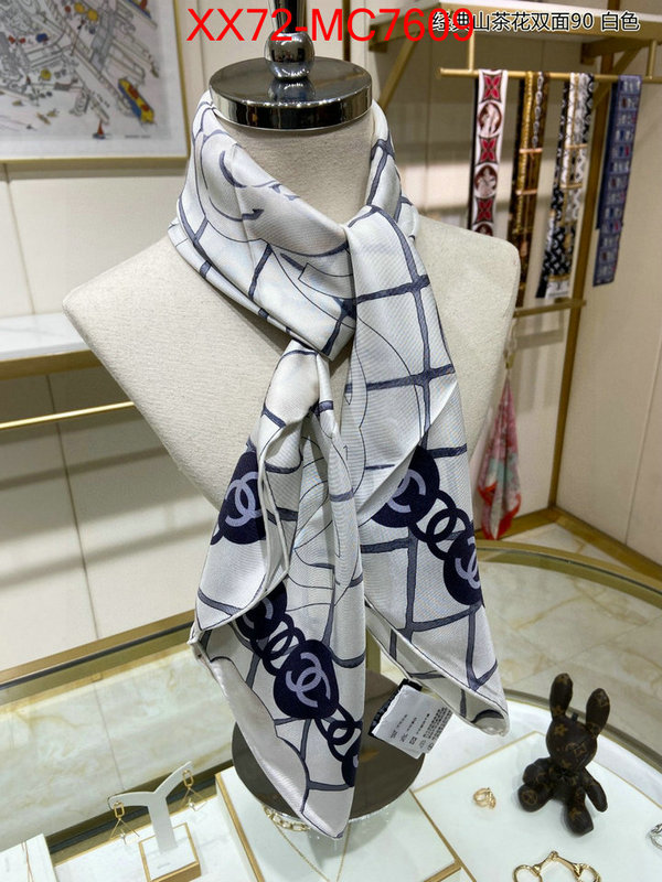 Scarf-Chanel where to find best ID: MC7609 $: 72USD