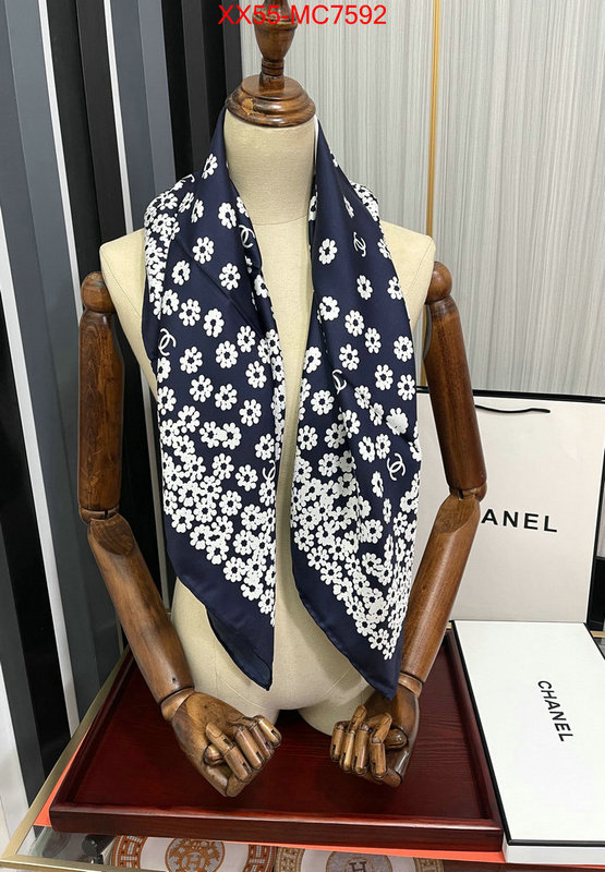 Scarf-Chanel 2024 replica wholesale cheap sales online ID: MC7592 $: 55USD