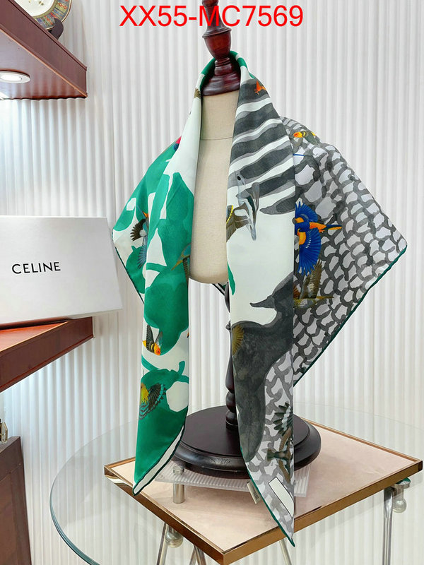 Scarf-CELINE fake high quality ID: MC7569 $: 55USD