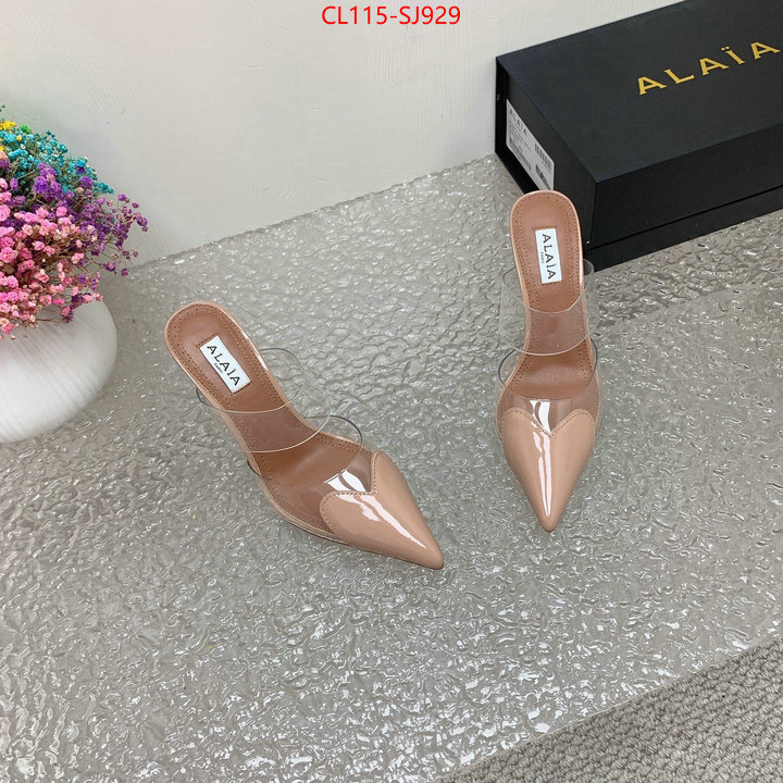 Women Shoes-ALAIA can you buy replica ID: SJ929 $: 115USD