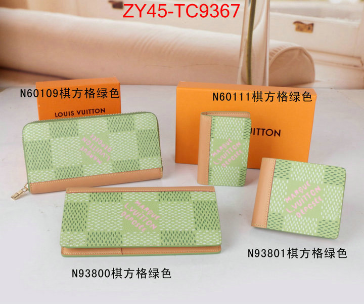 LV Bags(4A)-Wallet top ID: TC9367 $: 45USD,