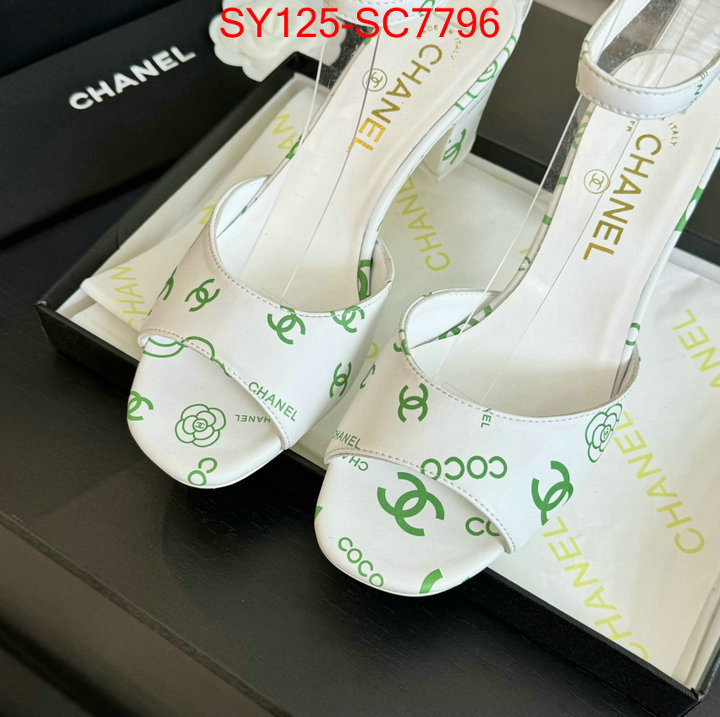 Women Shoes-Chanel wholesale replica shop ID: SC7796 $: 125USD