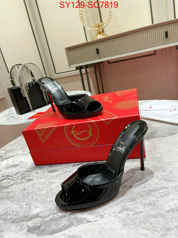 Women Shoes-Christian Louboutin buy cheap replica ID: SC7819 $: 129USD