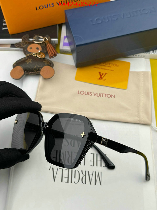 Glasses-LV 2024 luxury replicas ID: GX8727 $: 42USD