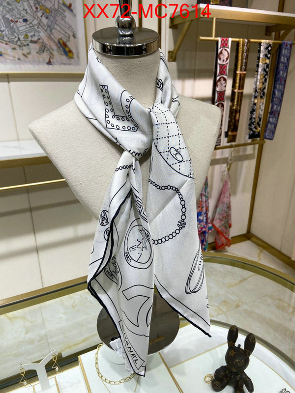 Scarf-Chanel best replica new style ID: MC7614 $: 72USD