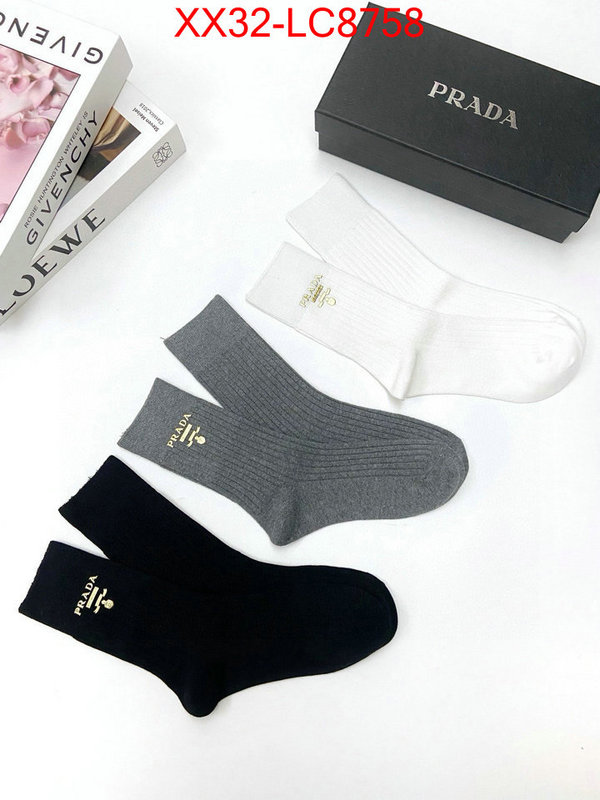 Sock-Prada replica 1:1 high quality ID: LC8758 $: 32USD