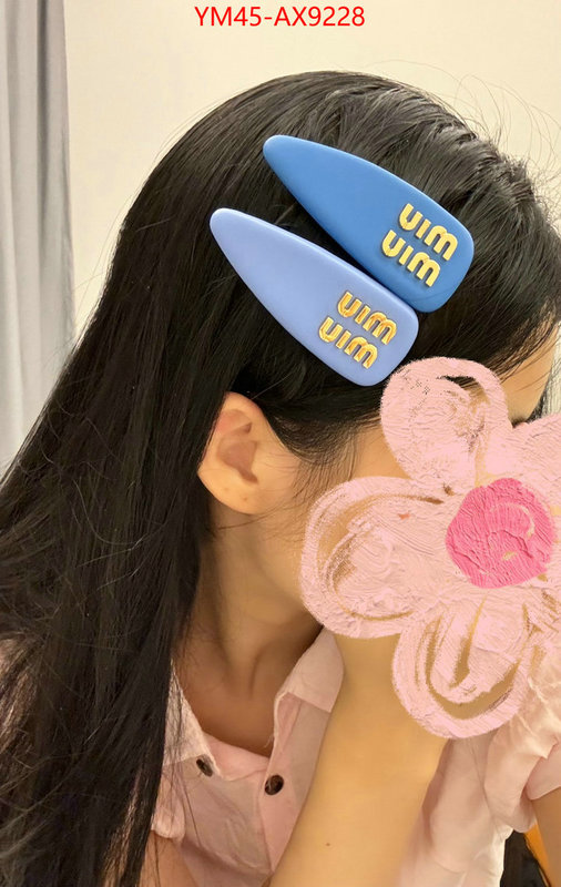 Hair band-MIU MIU styles & where to buy ID: AX9228 $: 45USD