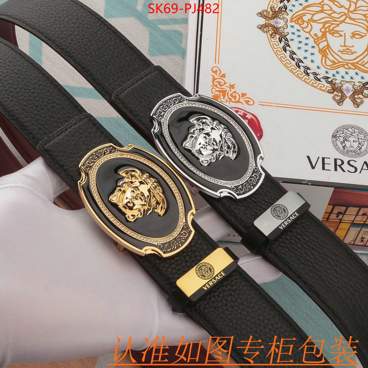 Belts-Versace luxury fashion replica designers ID: PJ482 $: 69USD